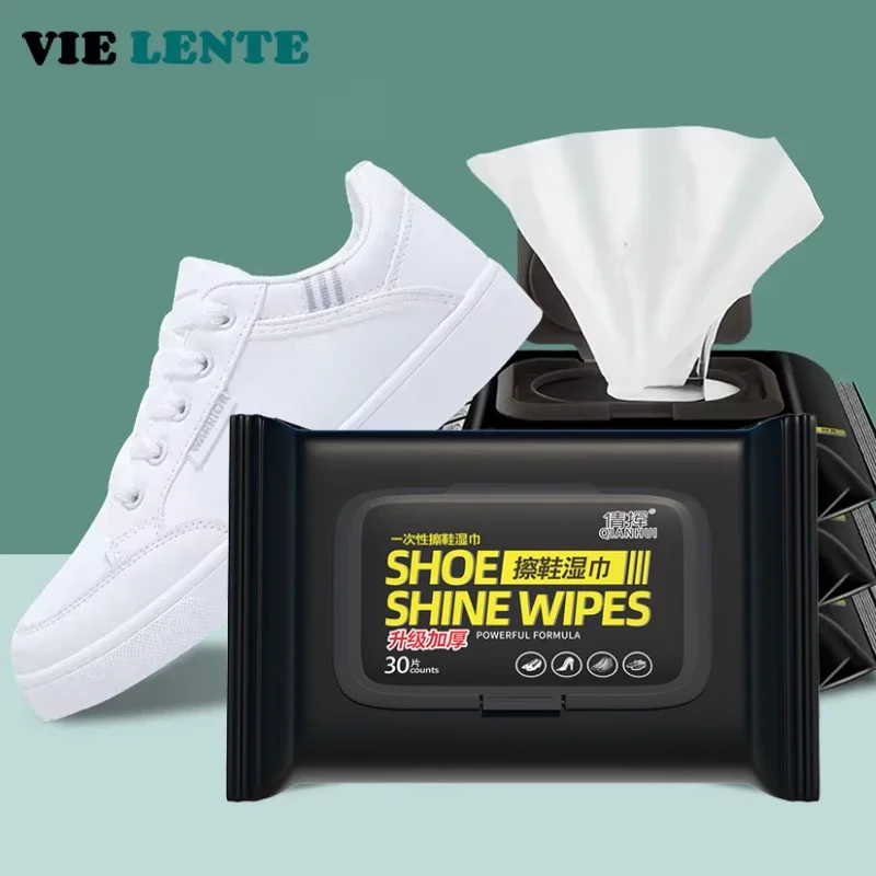 12-60Pcs Disposable Shoes Clea - Sneaker Care Wipes 评论和价格
