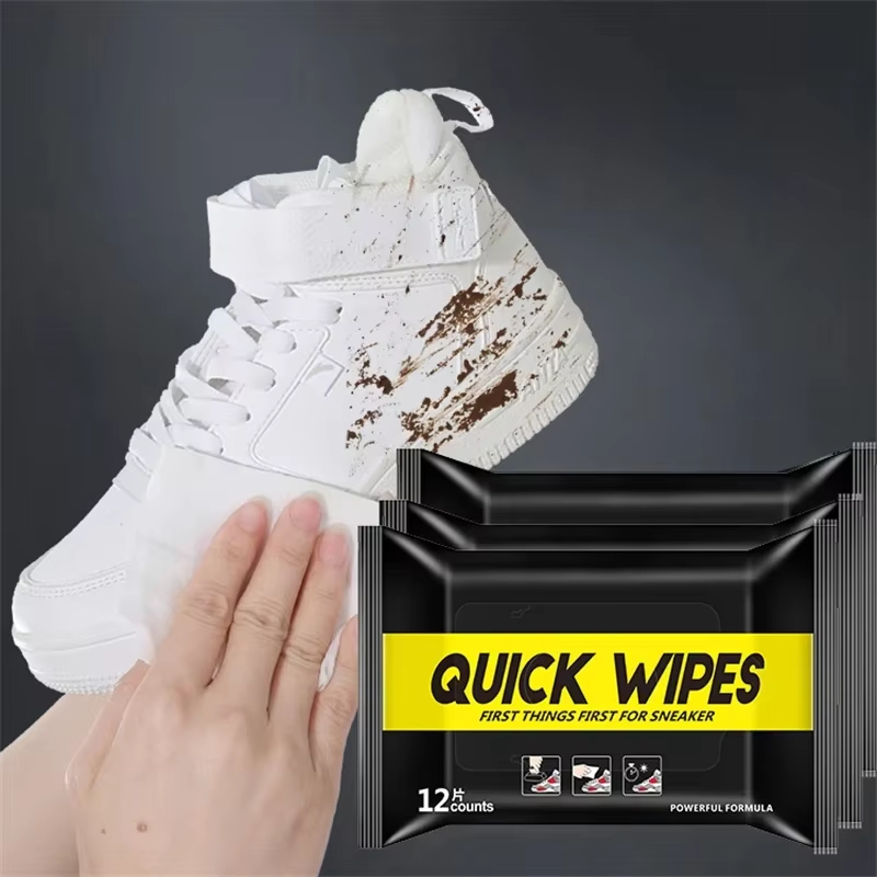 Disposable 12Pcs/30Pcs Shoes C - Sneaker Care Wipes 评论和价格