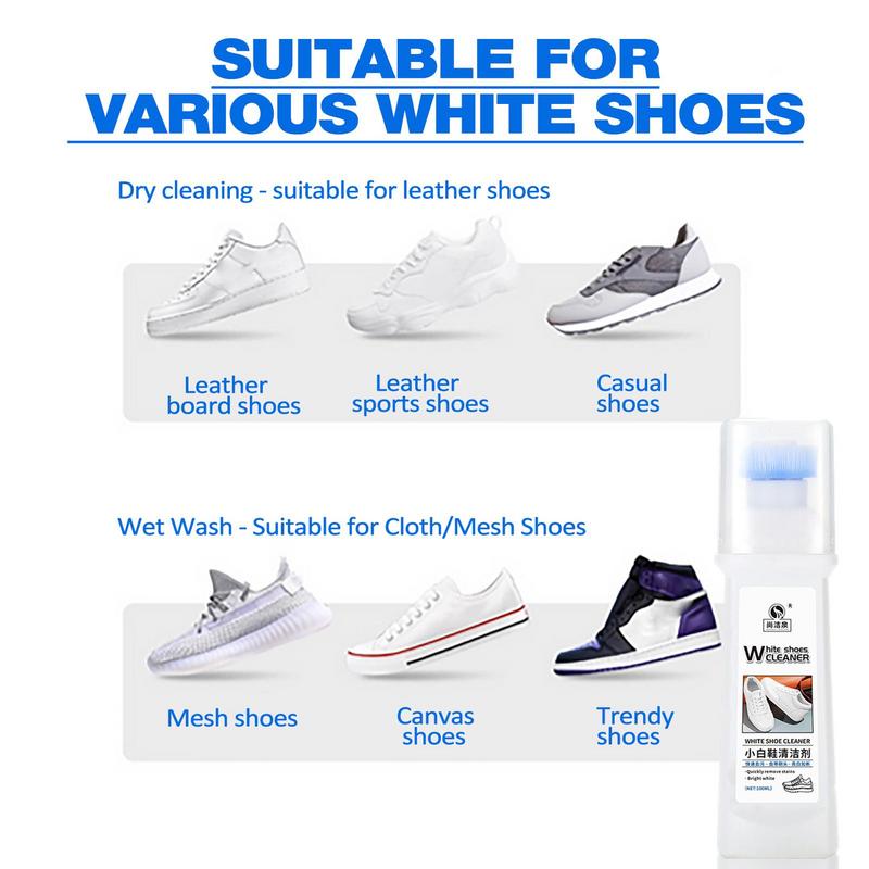 100ml Portable White Shoe Clea - Sneaker Cleaning Kit 评论和价格