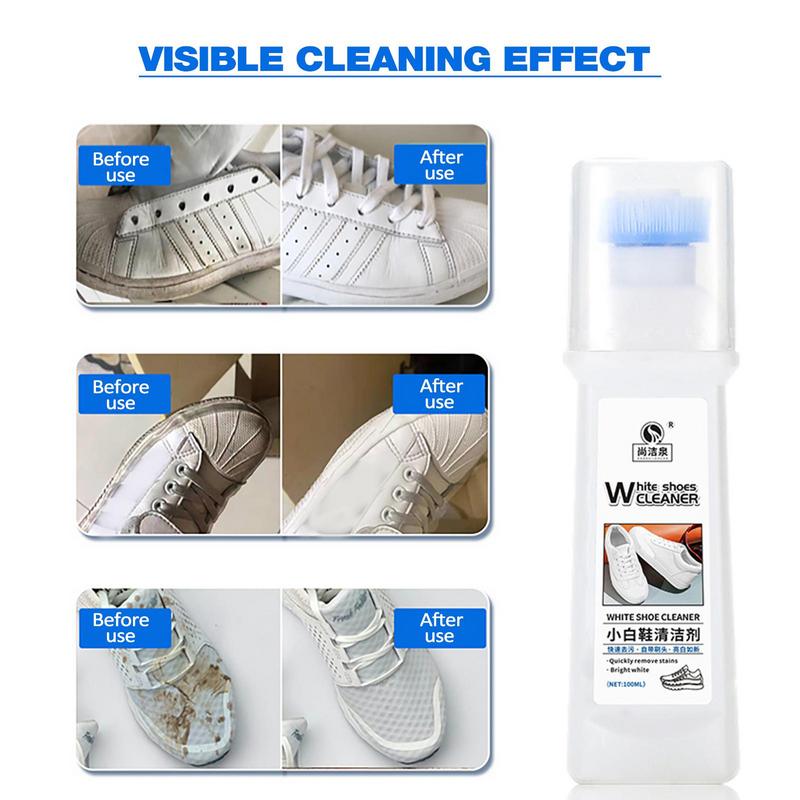 100ml Portable White Shoe Clea - Sneaker Cleaning Kit 评论和价格